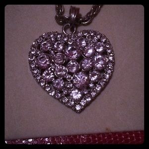 Big beautiful heart necklace
